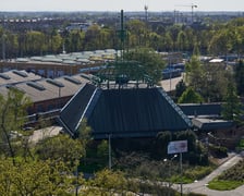 Panorama Wrocławia z perspektywy Krzyków - maj 2023