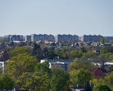 Panorama Wrocławia z perspektywy Krzyków - maj 2023