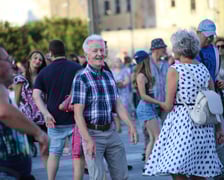 Filmowa potańcówka na pl. Wolności