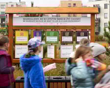 Otwarcie altany i ścieżki edukacyjnej w Dwujęzycznej Szkole Podstawowej ATUT we Wrocławiu