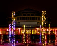 Zimowa Pergola przy Hali Stulecia we Wrocławiu