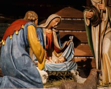 Szopka betlejemska w klasztorze franciszkanów na Karłowicach