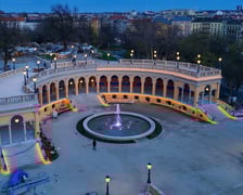 Na zdjęciu kolumnada Bastionu Sakwowego po remoncie. Sprawdź, kiedy obiekt zostanie oficjalnie otwarty dla zwiedzających!