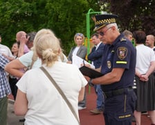 Spotkanie mieszkańców osiedla Kuźniki z prezydentem Wrocławia, Jackiem Sutrykiem