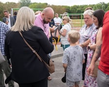 Spotkanie mieszkańców osiedla Kuźniki z prezydentem Wrocławia, Jackiem Sutrykiem
