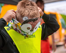 <p>Piknik ZDiUM&nbsp;podczas otwarcia nowej trasy pieszo-rowerowej wzdłuż rzeki Oławy</p>