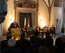 <p>Uroczysta sesja we Wrocławiu - 24 czerwca. Na zdjeciu prezydent Wrocławia&nbsp;</p>