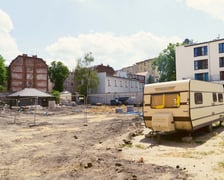 Trwający obecnie remont podwórka na Przedmieściu Oławskim