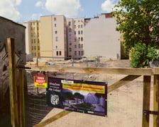 Trwający obecnie remont podwórka na Przedmieściu Oławskim