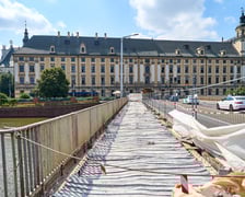 Mosty Uniwersyteckie w remoncie.