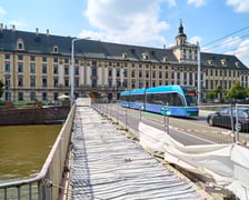 Mosty Uniwersyteckie w remoncie.