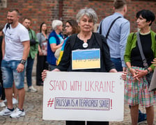 Marsz przeciw zbrodniom rosyjskim dokonywanym w Ukrainie. Wrocław, 13.07.2024