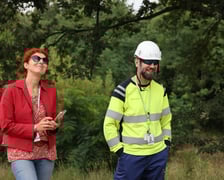 Odsłonięcie muralu na Wrompie