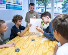 Uczestnicy zajęć w Chefiku przy ul. Wałbrzyskiej we Wrocławiu