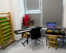 <p>Sala integracji sensorycznej w przedszkolu integracyjnym nr 35 &bdquo;Tęczowy Domek&rdquo; przy ul. gen. K. Pułaskiego prezentowana podczas konferencji zorganizowanej 23 sierpnia z okazji uruchomienia we Wrocławiu 35 nowych sal</p>