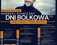 <p>Dni Bolkowa 2024. Andrzej Piaseczny&nbsp;wystąpi na Dniach Bolkowa w niedzielę, 1 września o godzinie 20.00</p>