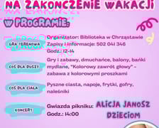 <p>Piknik w Chrząstawie. 31 sierpnia wystapi Alicja Janosz</p>