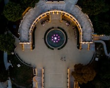 Bastion  Sakwowy we Wrocławiu wieczorem