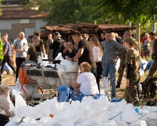 Teren ZDiUM - miejsce, w którym można dostać worki z piaskiem