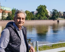 Mieszkańcy Wrocławia spacerują nad Odrą 22.09.2024