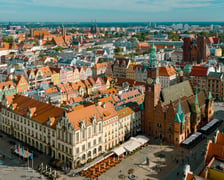 <p>Wrocław z drona. Rynek</p>