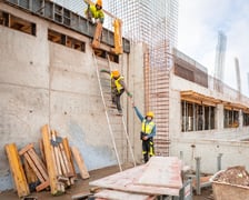 Budowa ZSP na Zwycięskiej (koniec lutego 2025 roku)