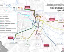 Wszystkich Świętych 2025 - specjalne linie tramwajowe