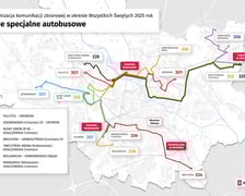 Wszystkich Świętych 2025 - specjalne linie autobusowe