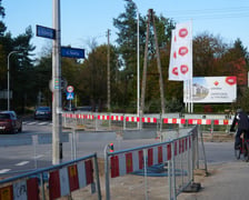 Przebudowywane drogi i ich okolica na Maślicach