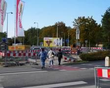 Przebudowywane drogi i ich okolica na Maślicach