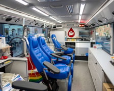Krwiobus przy ulicy Oławskiej, 18.10.2024