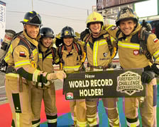 Beata Świderska i zawody strażaków