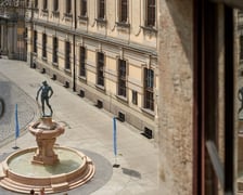 Odsłonięcie fontanny Szermierz po renowacji w czerwcu 2023 roku