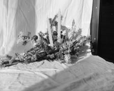 Ozdoby choinkowe i stroiki świąteczne w lat 60. i 70. XX wieku