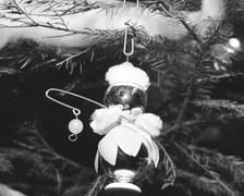 Ozdoby choinkowe i stroiki świąteczne w lat 60. i 70. XX wieku