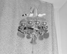 Ozdoby choinkowe i stroiki świąteczne w lat 60. i 70. XX wieku