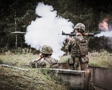 Żołnierze 10. Wrocławskiej Brygady Łączności w akcji