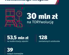 <p>Inwestycje w komunikajcji miejskiej</p>
