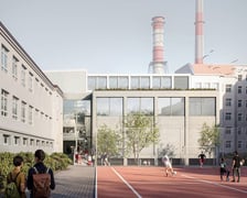 LO nr III we Wrocławiu - wizualizacja przebudowy