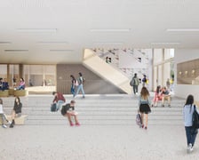 LO nr III we Wrocławiu - wizualizacja przebudowy