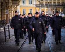 Ślubowanie policjantów w Ratuszu we Wrocławiu