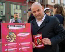 Konferencja o kampanii o bezpiecznej jeździe rowerem (7 marca 2025)