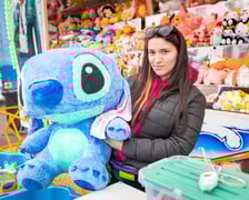 Wesołe miasteczko przy stadionie Tarczyński Arena - 23.03.2025 r.