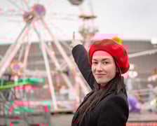 Wesołe miasteczko przy stadionie Tarczyński Arena - 23.03.2025 r.