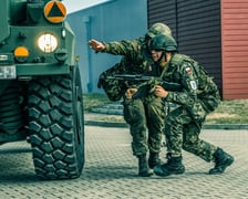 Szkolenie zorganizowane przez żołnierzy 10 Wrocławskiej Brygady Łączności dla wałbrzyskich licealistów