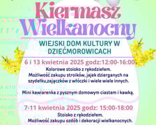 Program jarmarku wielkanocnego w Dziećmirowicach