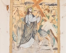 <p>Obraz na jednej z kapliczek Kalwarii Trzebnickiej</p>