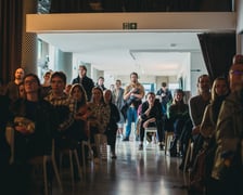 <p>Wykład Barbary Wilk o latach 50.</p>