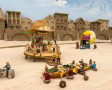 Miasto z Piasku w Kolejkowie