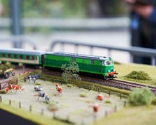 <p>Makieta Klubu Sympatyk&oacute;w Kolei w Centrum Kongresowym Hali Stulecia - 23 i 24 sierpnia</p>